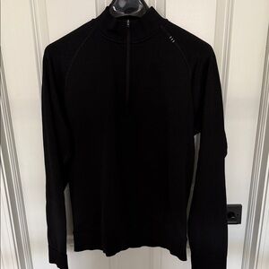 lululemon athletica Men's Black Zip-Up Sweater